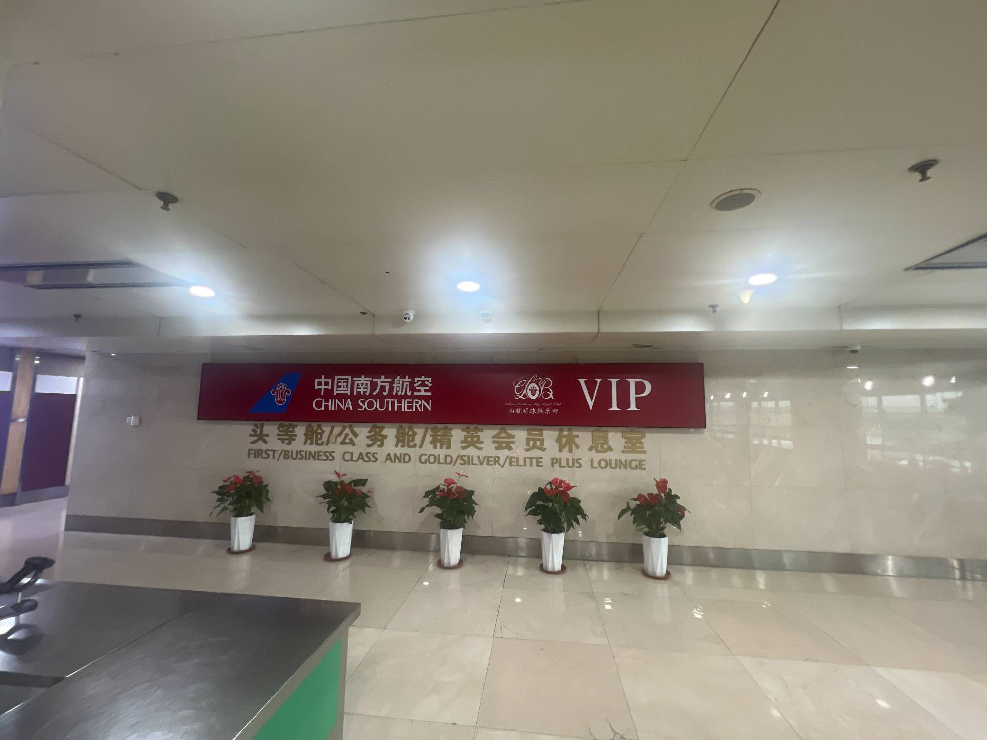 South Airlines First Class and Business Class Pearl Member Lounge (T1 International) Zhoushuizi International Airport - Photo 1 of 8