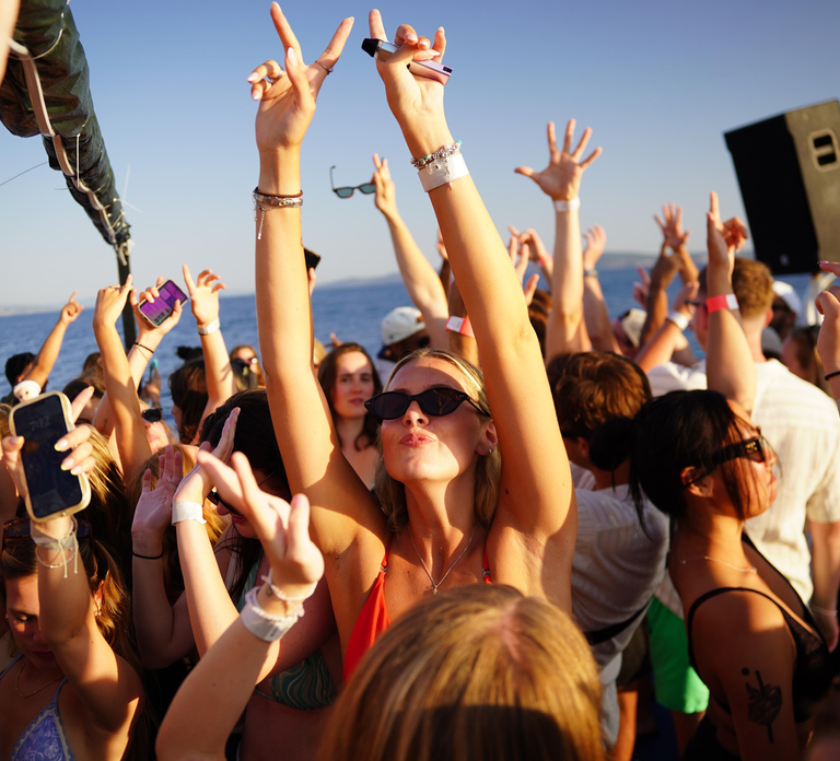 Split Blue Lagoon Boat Party – DJs, Shots, Swim & Afterparty - Photo 1 of 10