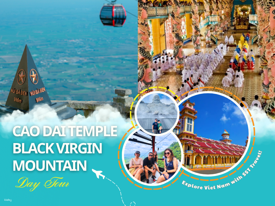 Tay Ninh: Cao Dai Temple & Ba Den Mountain Day Tour | from Ho Chi Minh City, VietNam - Photo 1 of 10