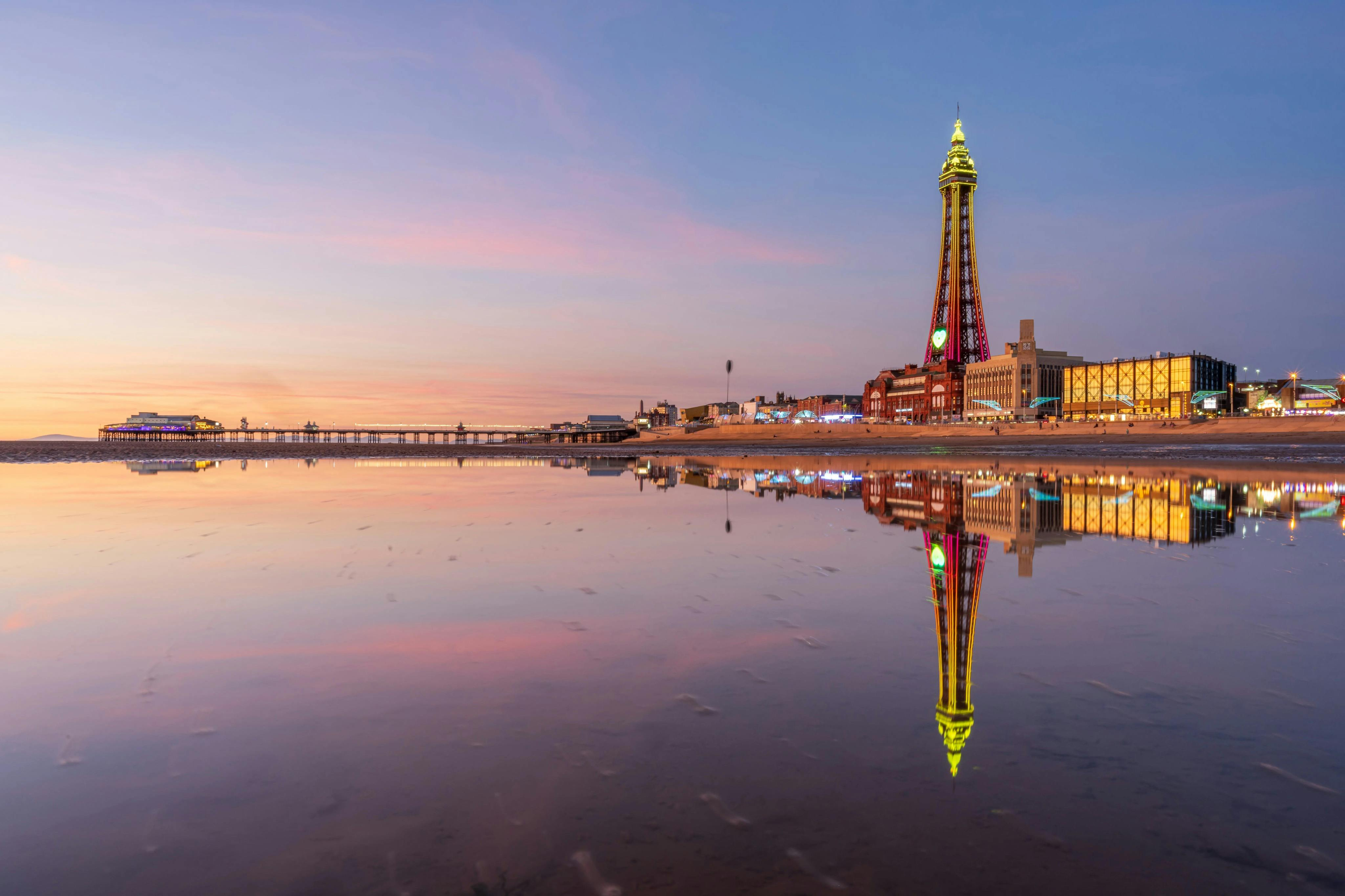 The Blackpool Tower: Tower Top Entry Ticket + 4D Cinema - Photo 1 of 5