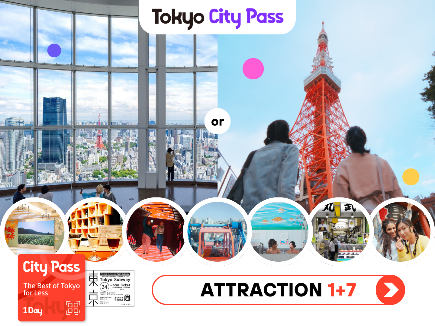 Tokyo City Pass 1Day - Photo 1 of 10