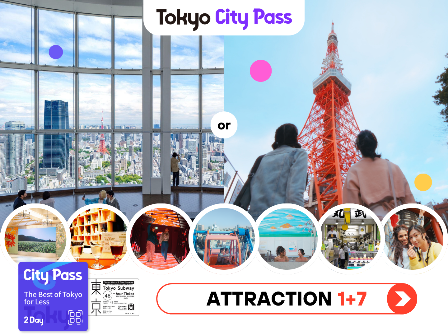 Tokyo City Pass 2Day - Photo 1 of 10