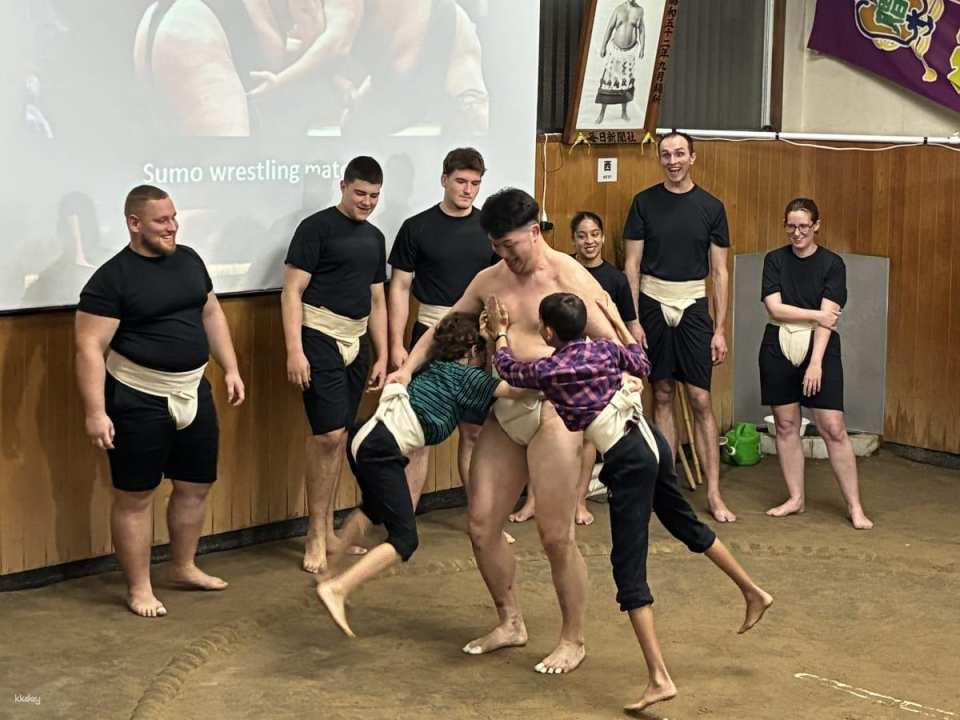 Tokyo Sumo Room Experience: Retired wrestler performances and interactive experiences (optional all-you-can-eat sumo hot pot). - Photo 1 of 8