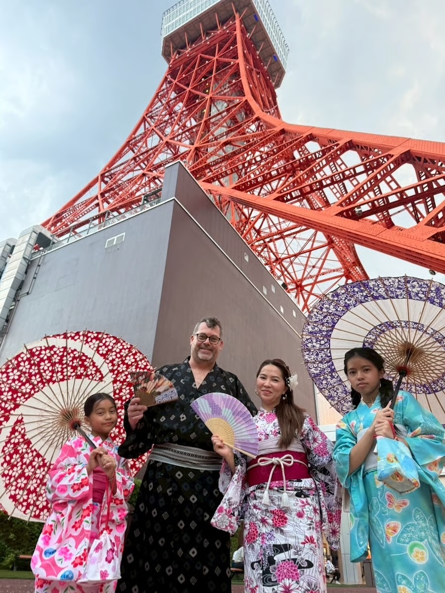 Tokyo Tower Main Deck Admission + TOWA Kimono Rental - Photo 1 of 10