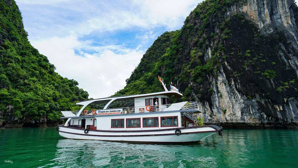 Wonder Bay Luxury Day Cruise | Explore Ha Long Bay with Sung Sot & Ti Top | Multiple Languages Tour Guide | Optional Limousine Transfer - Photo 1 of 10