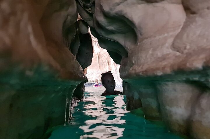 Private Tour Wadi Shab & Sinkhole, Fins Beach Tour - Swim & Hike - Photo 1 of 21