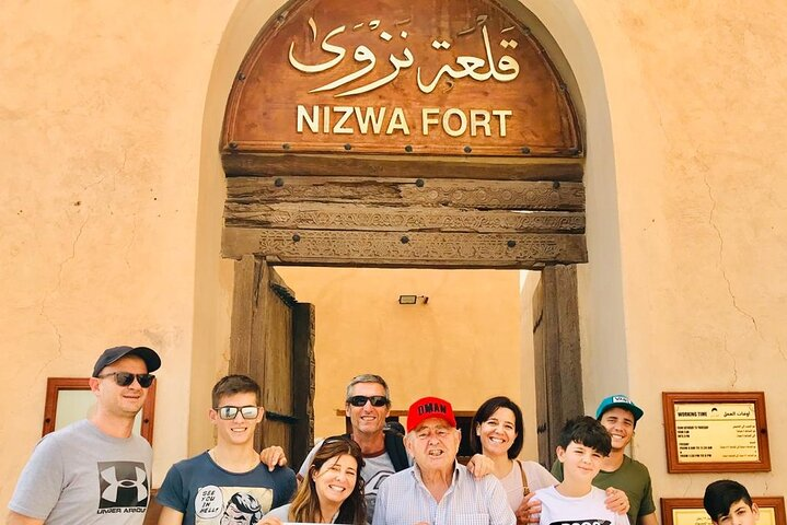 Small FIT enjoying on NIZWA FORT entrance