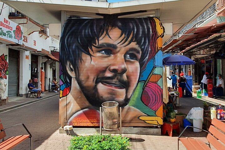 Roberto Duran - Mural at Salsipuedes
