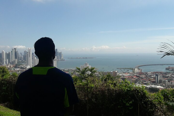 Panama City from the top of Cerro Ancón.