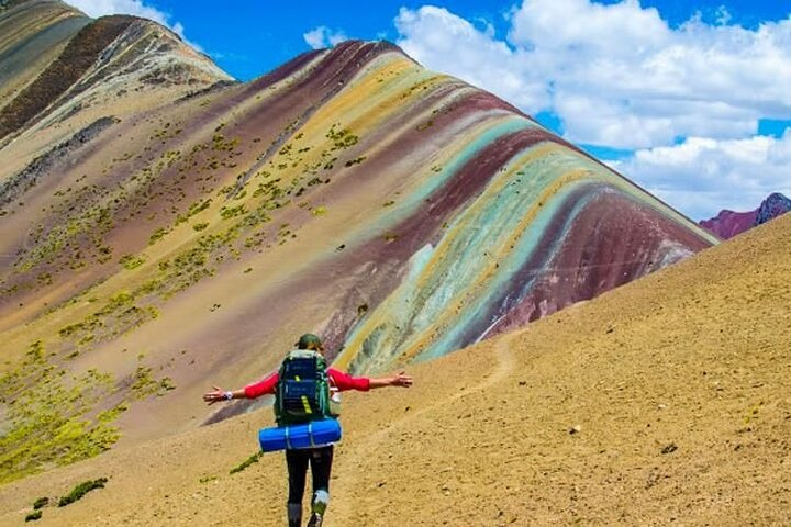 2-Day Private Trek Camping in Rainbow Mountain Llamachimpana - Photo 1 of 14