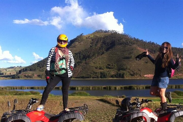 ATV (Cuatrimotos) Huaypo lake, salt mines and zipline half day tour - Photo 1 of 8