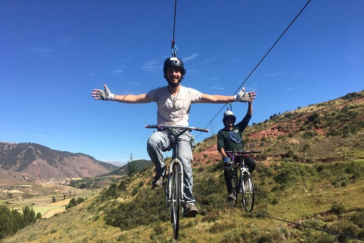Cusco: Extreme Sky Bike and Rappelling Adventure - Photo 1 of 14