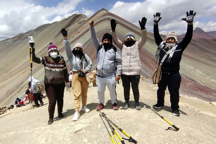 Explore the Rainbow Mountain in Vinicunca Peru - Photo 1 of 8