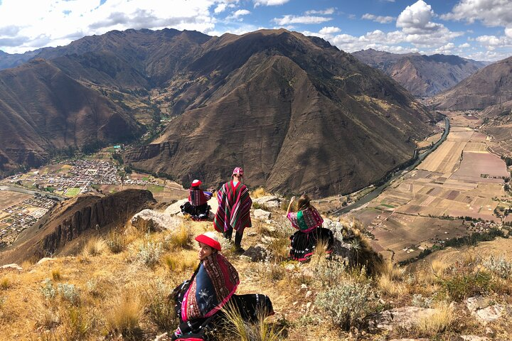 Beautiful view from the balcony of the Sacred Valley - Patabamba