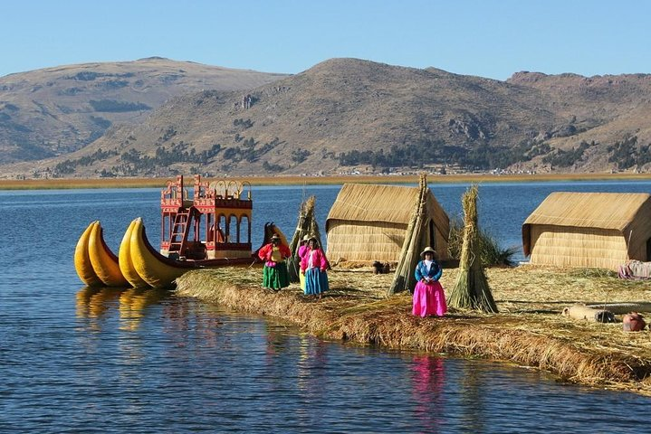 Learn about the history and culture of the Uros people from local guides.