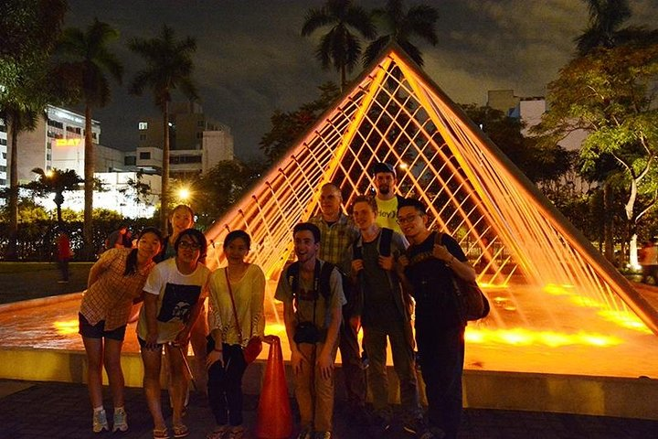 Magical fountain tour