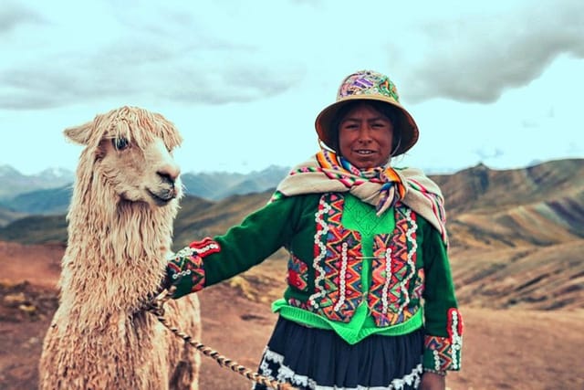 Rainbow Mountains Palcoyo and Q'eswachaka Bridge in Cusco Pelago