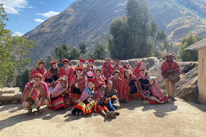 With the Patacancha comunity