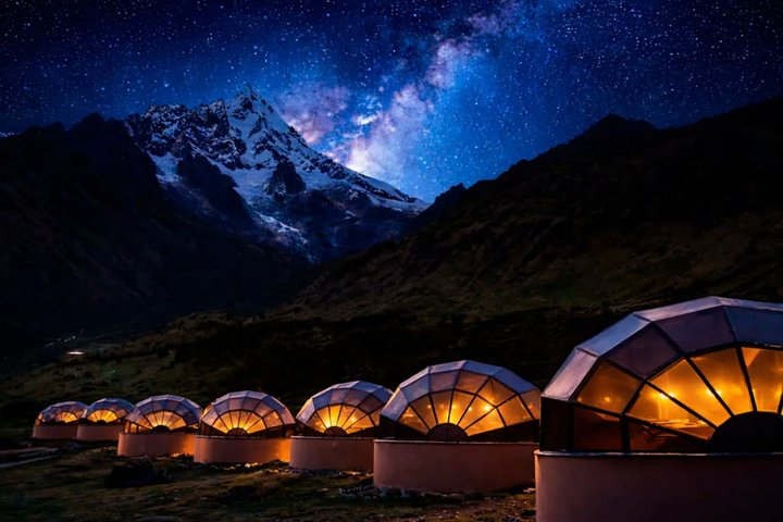 Salkantay Trek 5D/4N with Glass Cabins, Sky Domes & Hobbit House - Photo 1 of 13