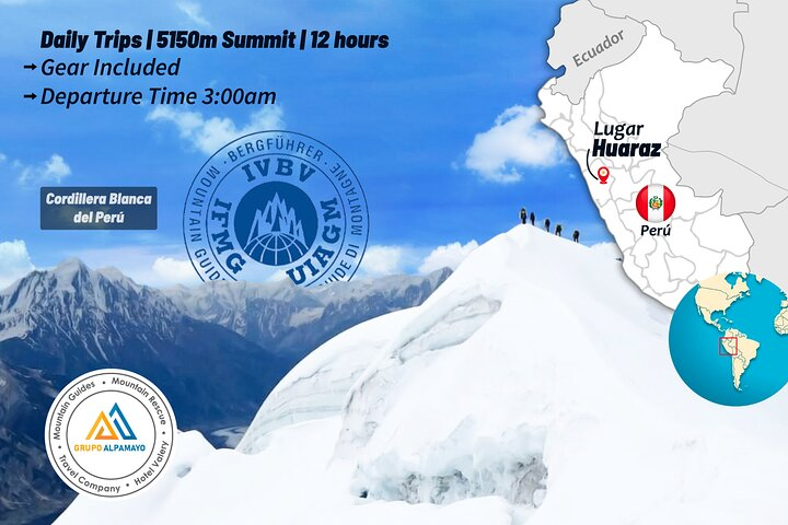 Escalando el Nevado Mateo | Tu Primer 5150m Cumbre | 12 Horas - Photo 1 of 25