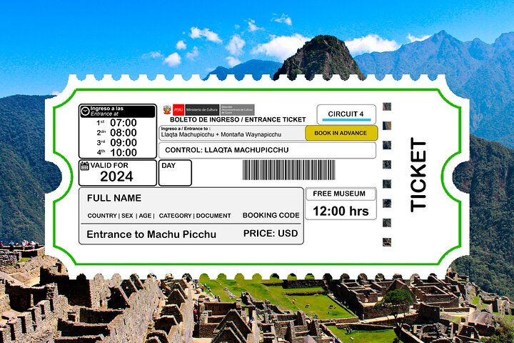 Tickets to Huayna Picchu four time options - Photo 1 of 7