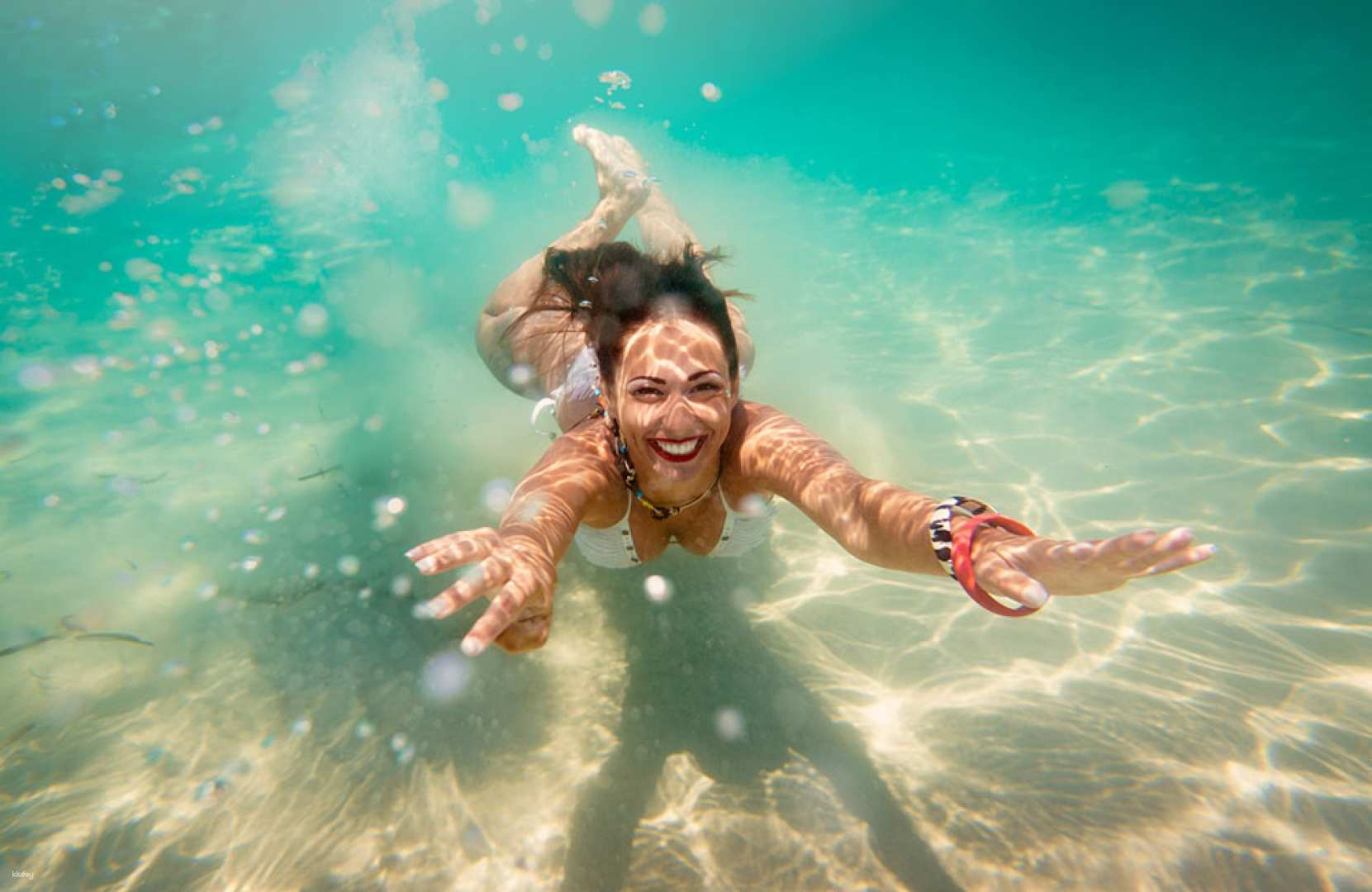 Boracay Private Half-Day Island Hopping Tour: Crocodile Island and Puka Beach with Seafood Lunch | Philippines - Photo 1 of 6