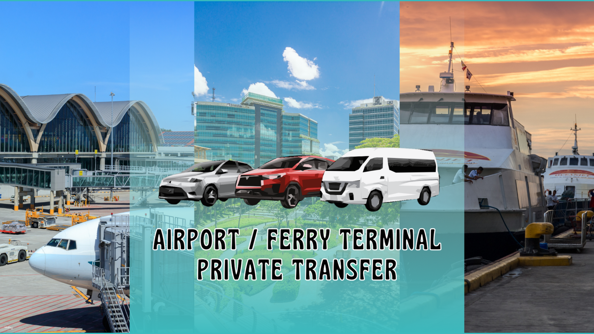 Private Transfer: Cebu Ferry Terminal to Mactan-Cebu International Airport (CEB) or Downtown Cebu & Vice Versa | Philippines - Photo 1 of 8