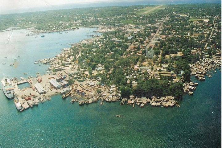 Puerto Princesa aerial view