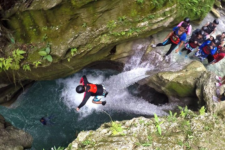 Canyoneering in Badian