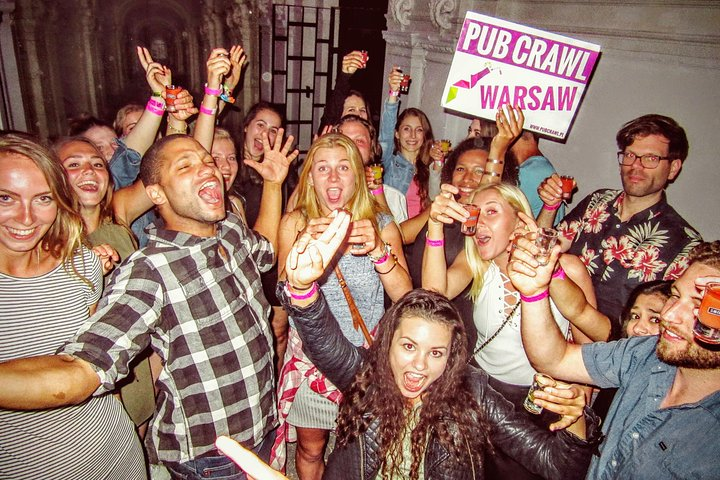 #1 Pub Crawl Warsaw with Optional Premium 1 Hour Open Bar - Photo 1 of 10