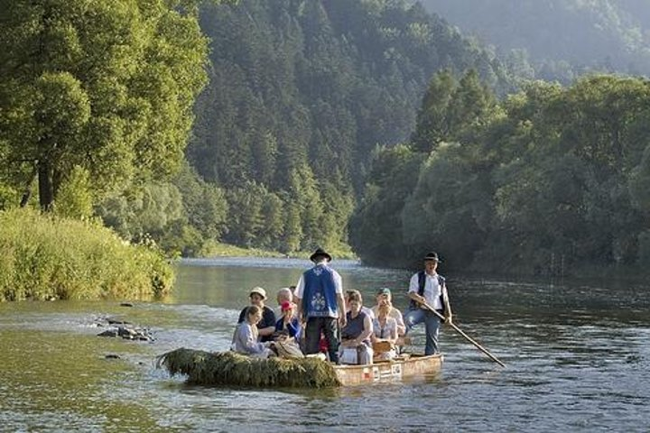 Dunajec River Gorge and Niedzica Castle from Krakow