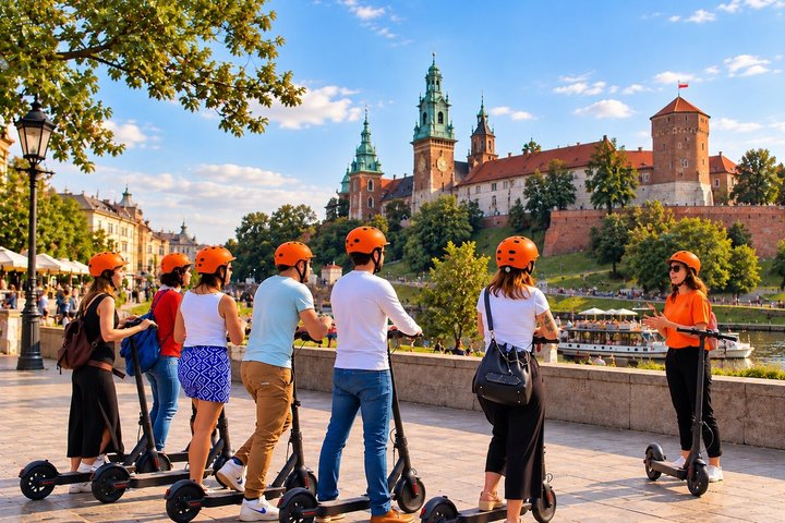 Kraków E-Scooter Tour: Full 4-Hour Guided Tour of Kraków - Photo 1 of 10