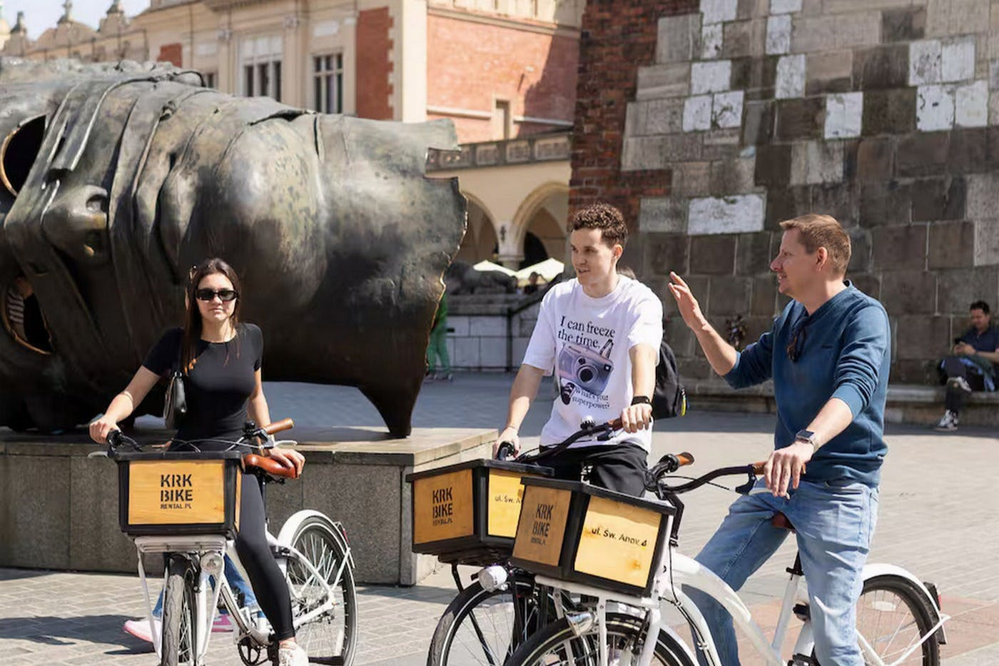 Krakow: Jewish Quarter Guided Bike Tour - Photo 1 of 3