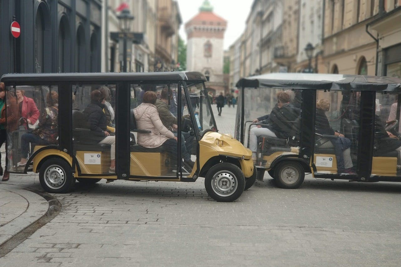 Old Town Krakow: Electric Golf Cart Tour + Audio Guide - Photo 1 of 6