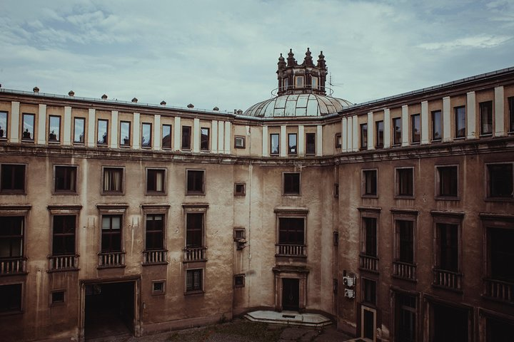 Administration's courtyard