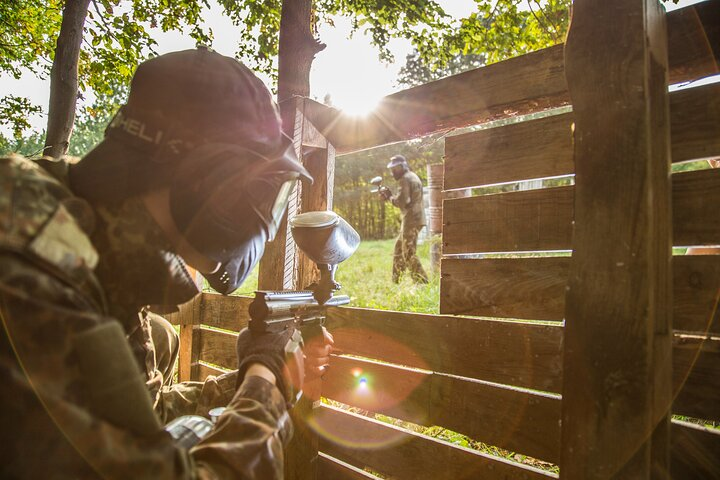 Gdansk: Outdoor Paintball - Hotel Transfers Included - Photo 1 of 4