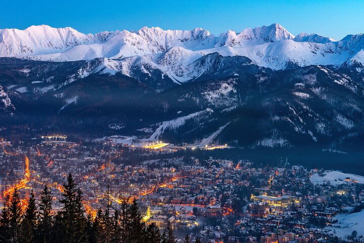 Tatra Mountains Panoramic View from Gubalowka 
