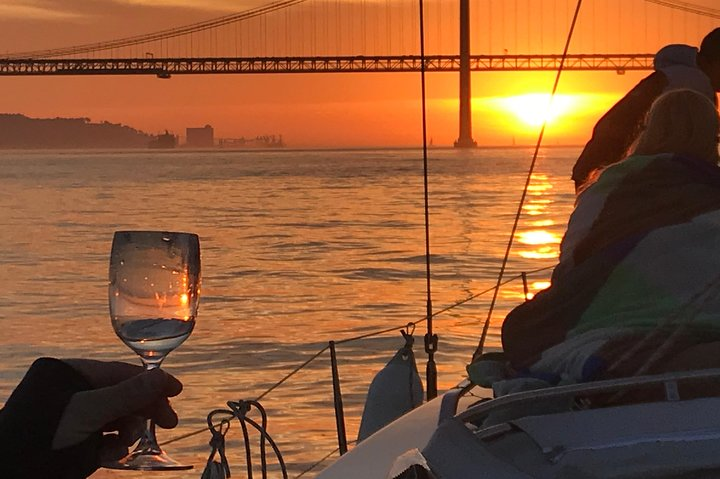 2 Hour Lisbon Sunset and Wine Sailing Tour - Photo 1 of 14