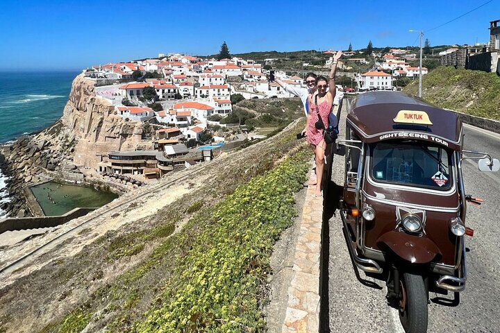 Thai Brown Limousine TukTuk at Azenhas do Mar