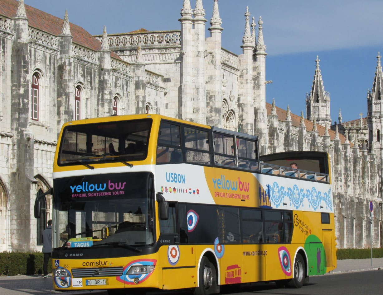 Yellow Bus Lisbon: 48-Hr Hop-on Hop-off Bus + River Cruise - Photo 1 of 16