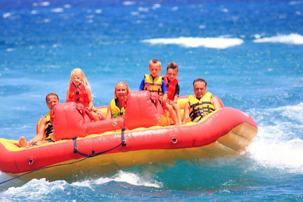 Albufeira: 10-Min Banana Boat Ride - Photo 1 of 4