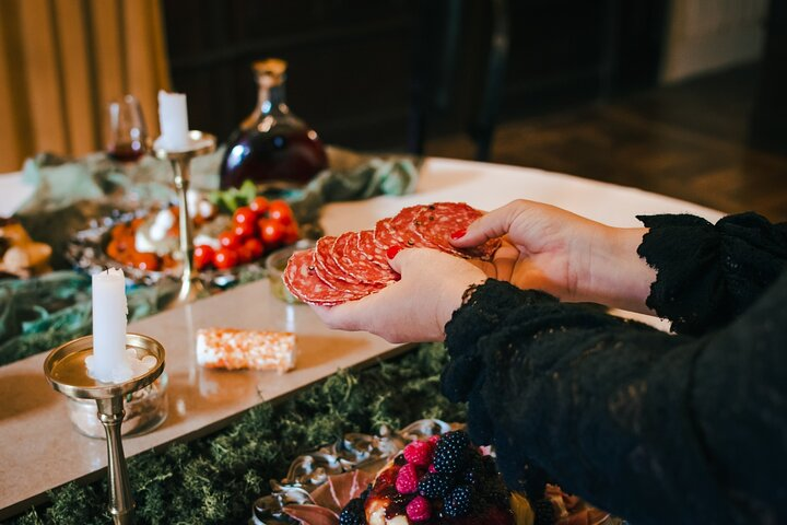 Learn how to cut cheese, fold ham,