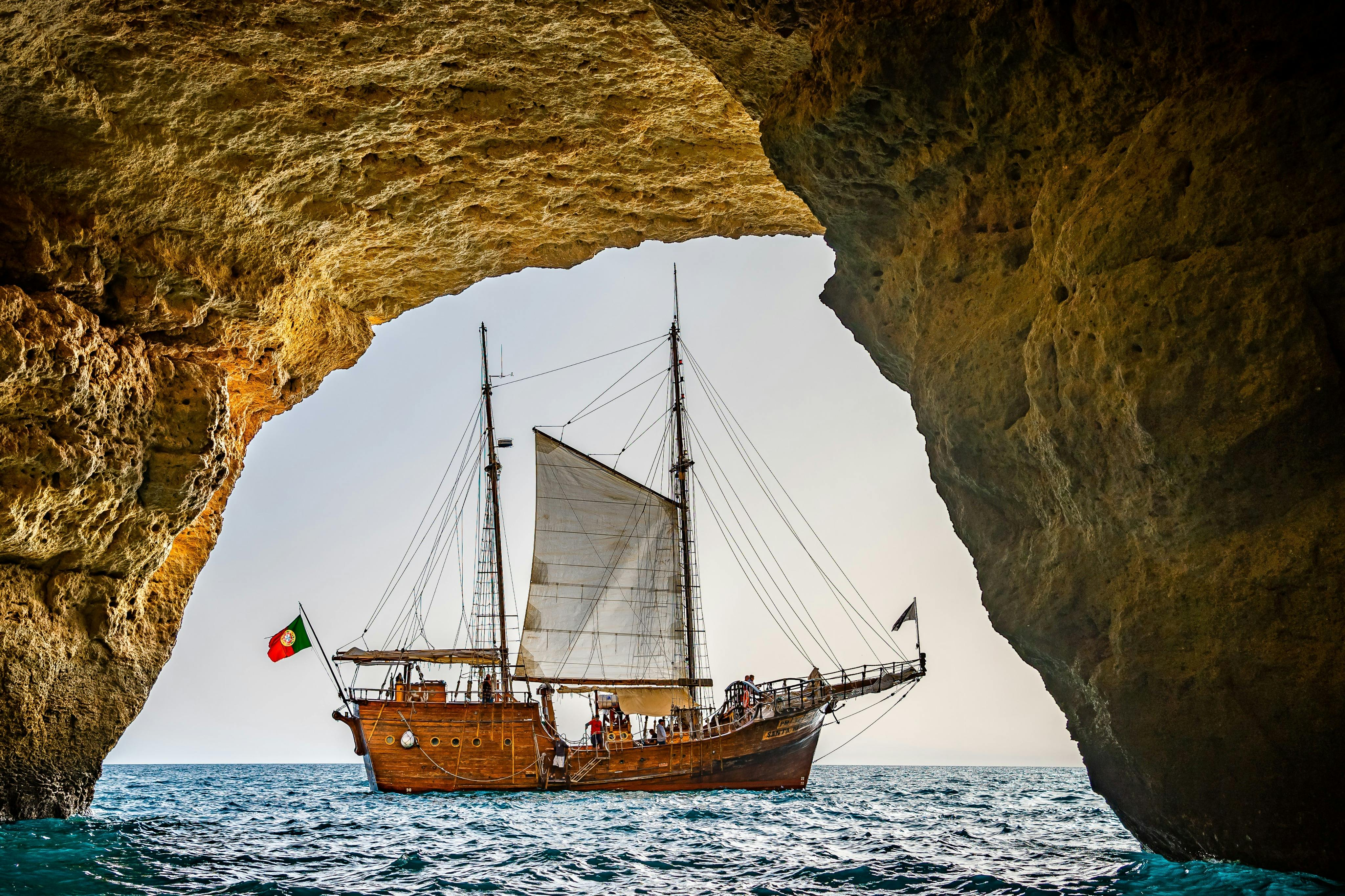 Benagil: Pirate Ship Afternoon Caves Cruise - Photo 1 of 5