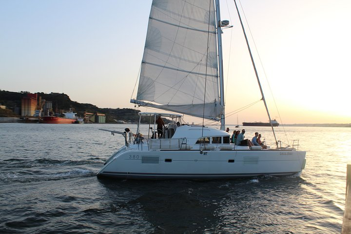 Brunch and Open Bar in a Private Luxurious Catamaran in Lisbon - Photo 1 of 11