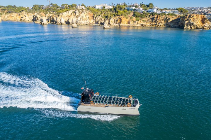 Lagos: Dolphins & Benagil Caves - Catamaran with Marine Biologist - Photo 1 of 14