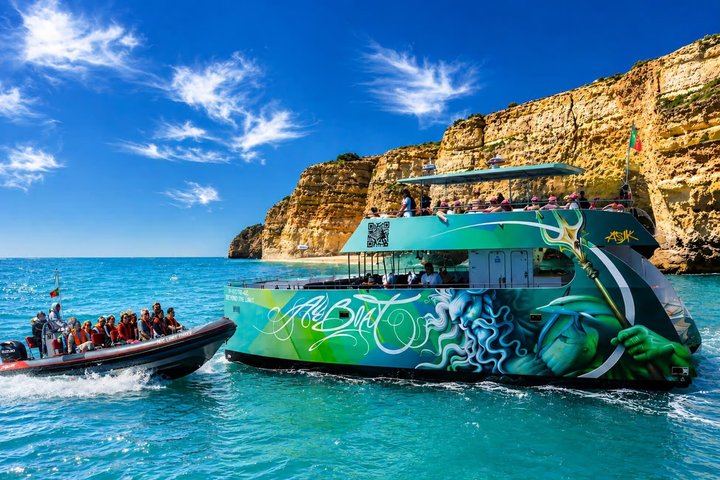Dolphins Search and Benagil Caves from Albufeira - Photo 1 of 25