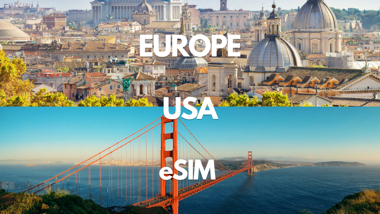 Europe & USA Data eSIM - Powered by Frewie - Photo 1 of 8