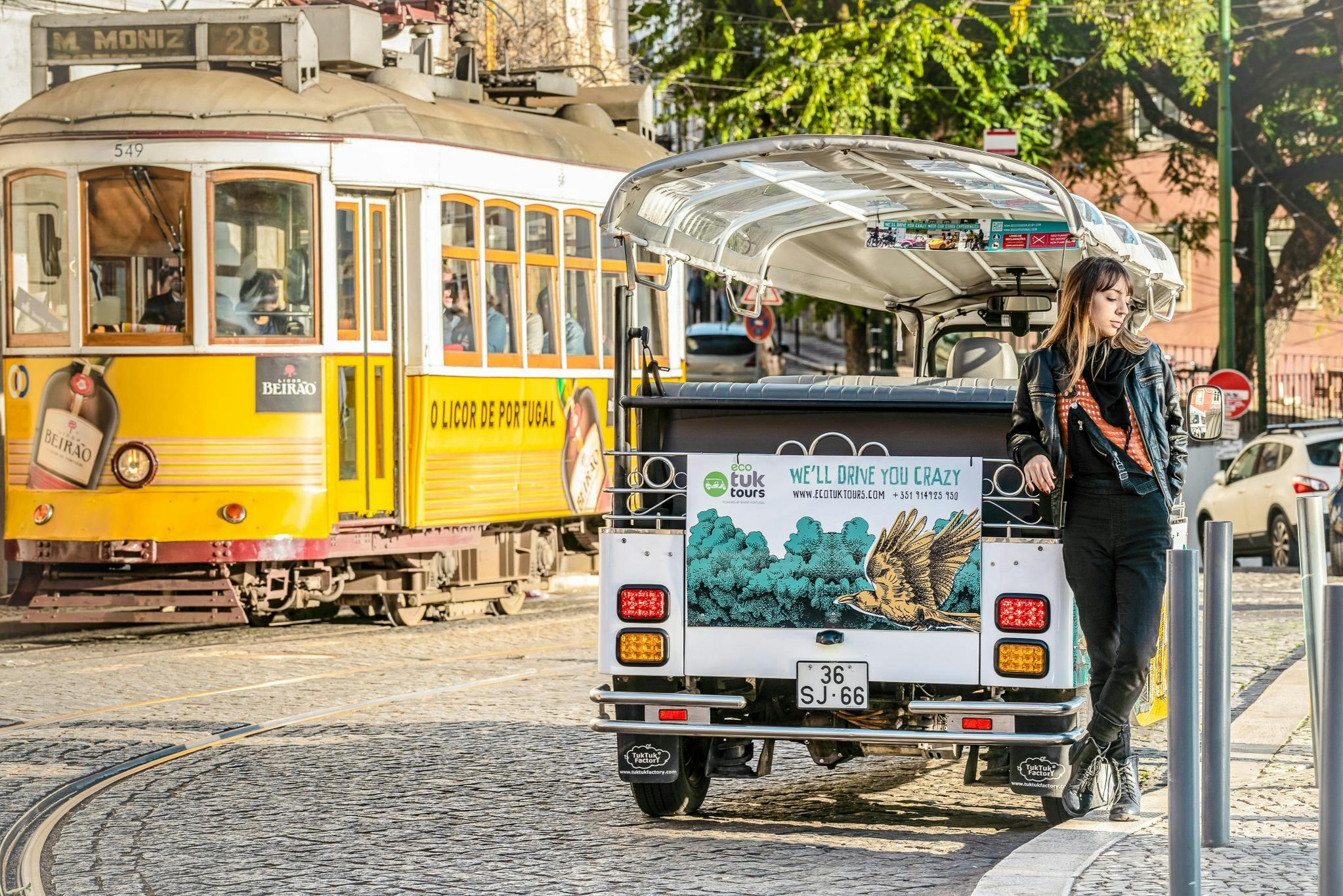 Lisbon: Guided Tram 28 Route Tuk Tuk Tour - Photo 1 of 6