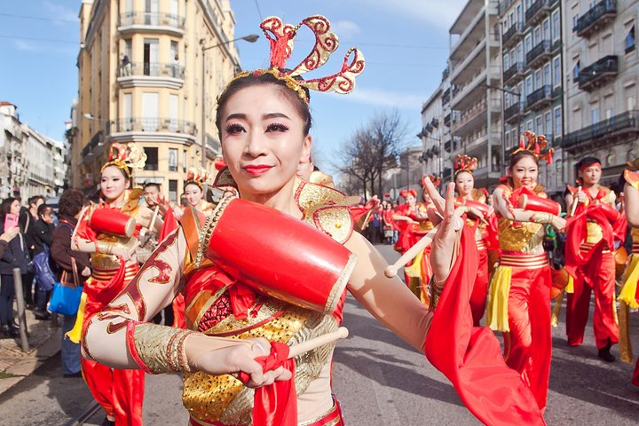Chinese new year parade 2016