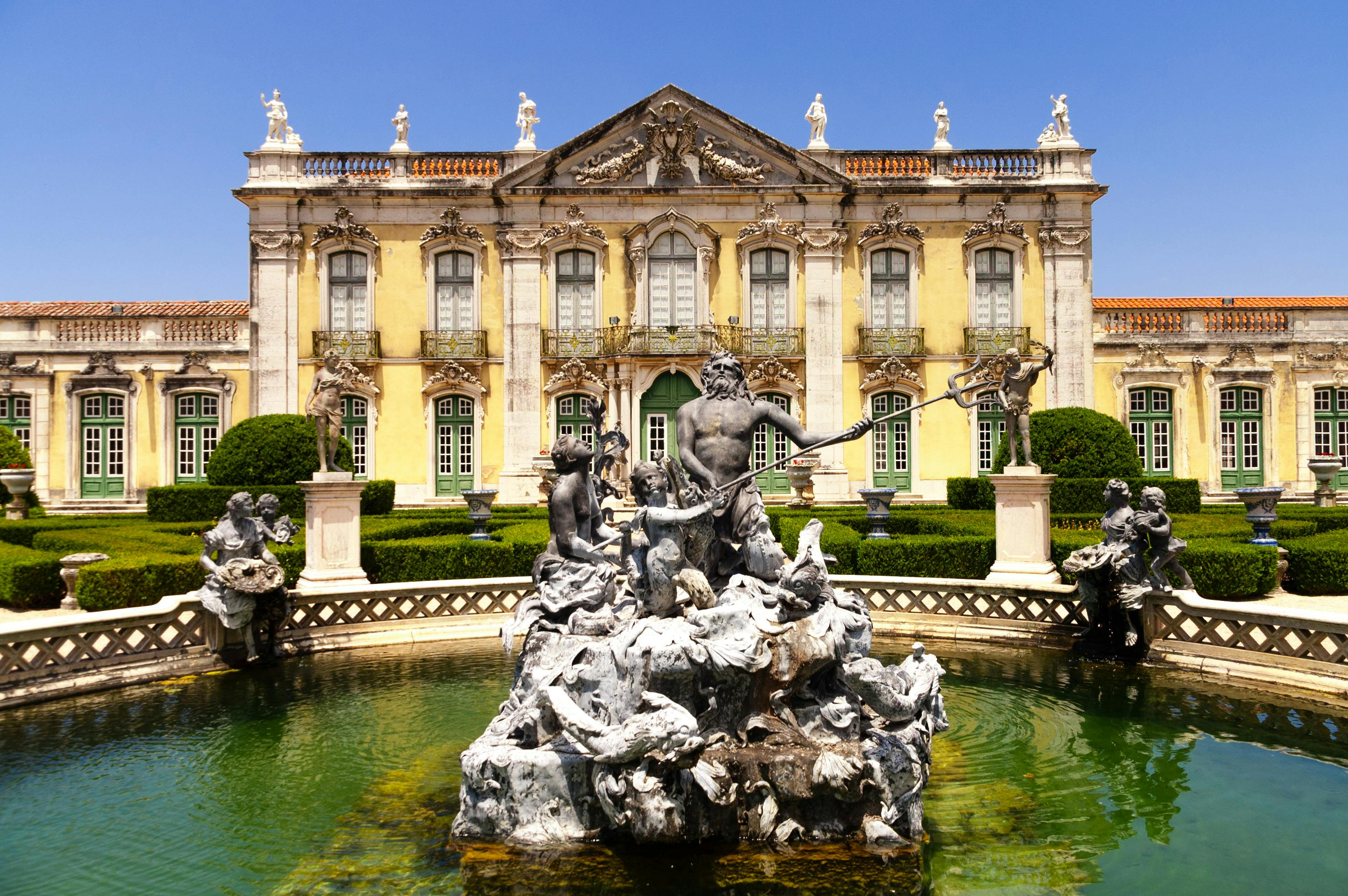 National Palace and Gardens of QueluZ: Entrance Ticket in Queluz